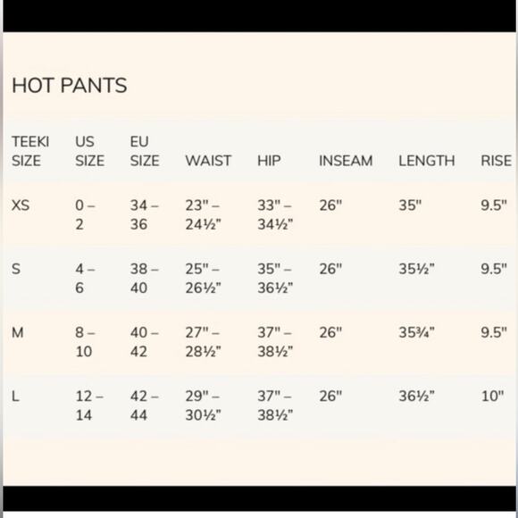 teeki • Nortern Lights Skinny “Hot Pants” Yoga Leggings - Picture 4 of 14